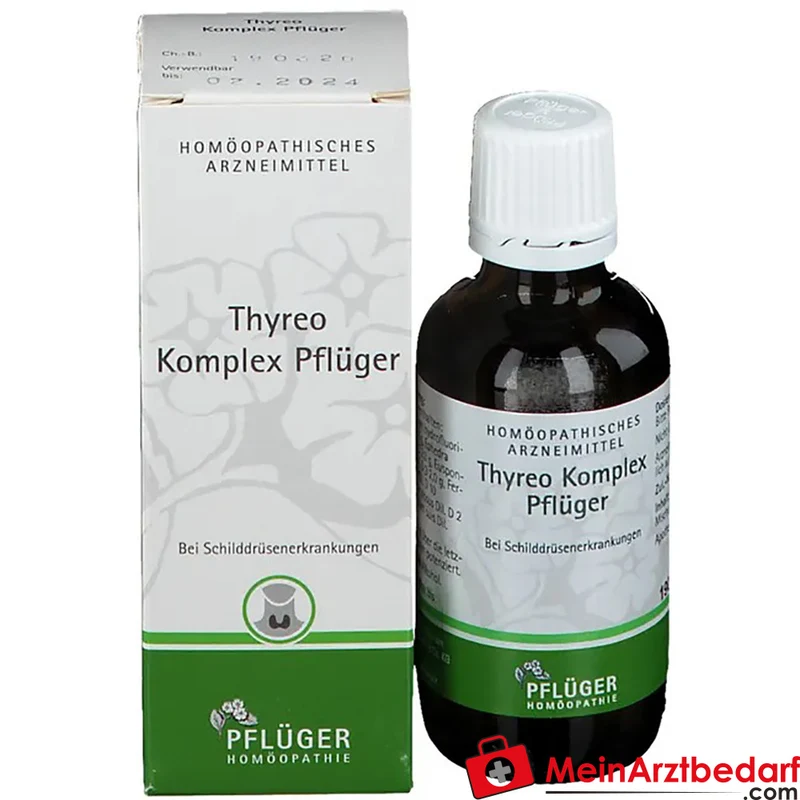 Pflüger Thyreo Komplex Tropfen mit Fucus D2 und Ephedra D3 50 ml