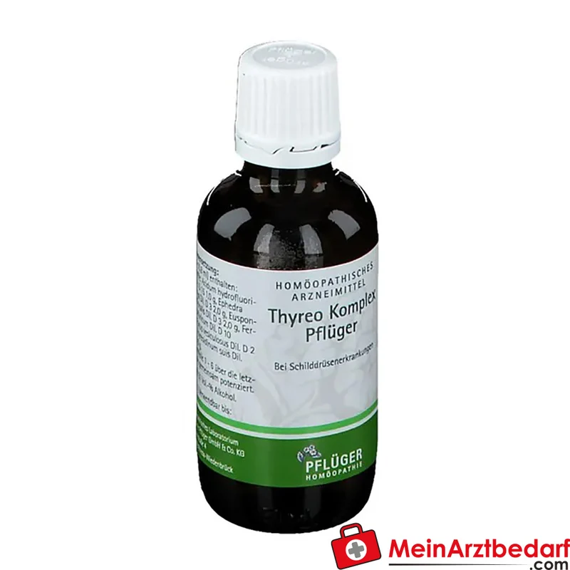 Pflüger Thyreo Komplex Tropfen mit Fucus D2 und Ephedra D3 50 ml