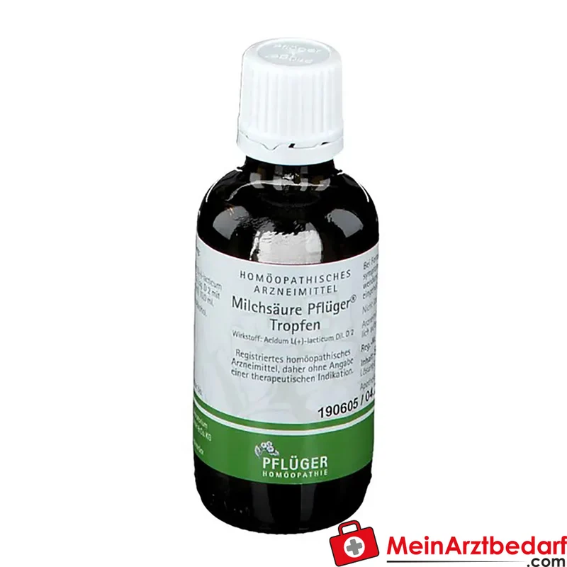 Pflüger Milchsäure Tropfen Acidum sarcolacticum D2 10 ml