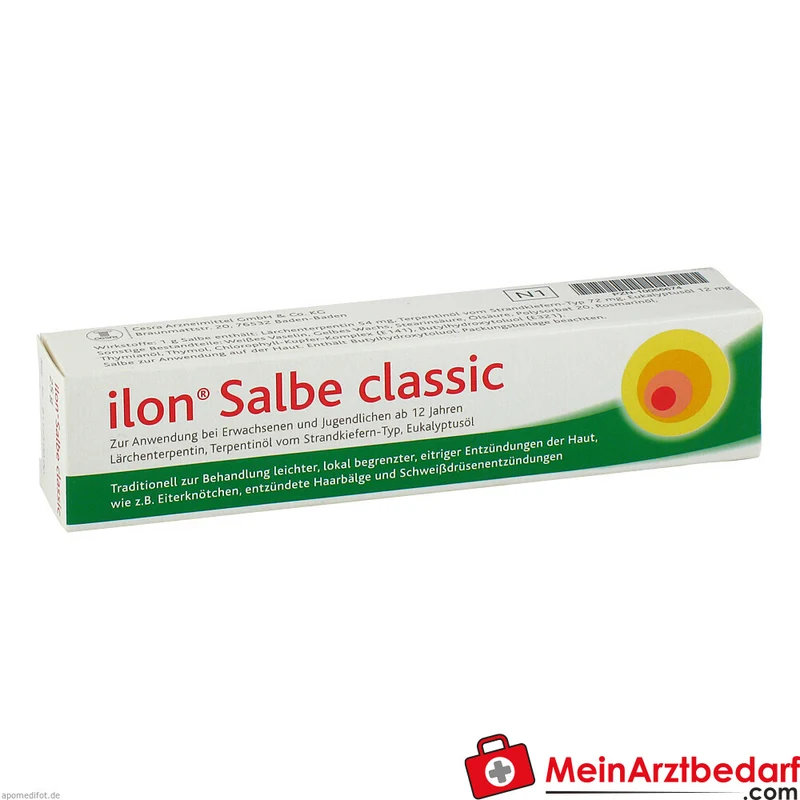 Ilon Salbe classic Salbe bei eitrigen, lokal begrenzten Hautentzündungen