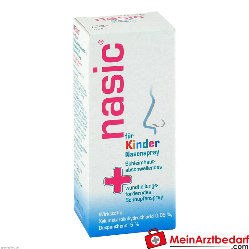 Nasic für Kinder Xylometazolin 0,05% mit Dexpanthenol Nasenspray