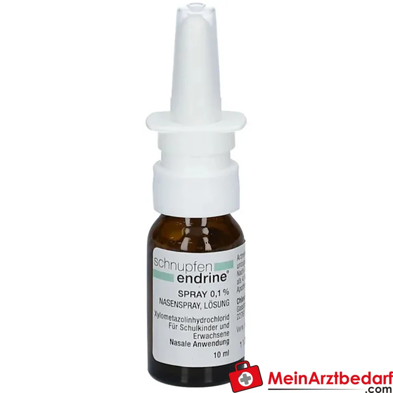 schnupfen endrine® Nasenspray 0,1% (Xylometazolinhydrochlorid) 10 ml