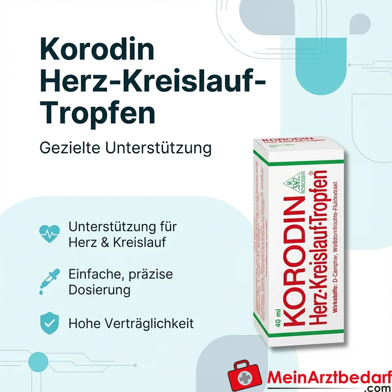 KORODIN Herz-Kreislauf Tropfen für Erwachsene konzentrierte Tropfenformulierung