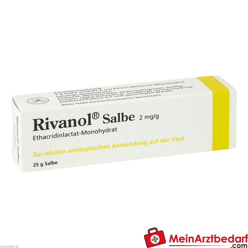 Rivanol Salbe Ethacridinlactat‑Monohydrat 2 mg/g zur äußerlichen Anwendung