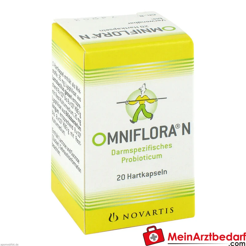 Omniflora N Lyophilisat aus Lactobacillus gasseri & Bifidobacterium longum 25 mg Hartkapseln