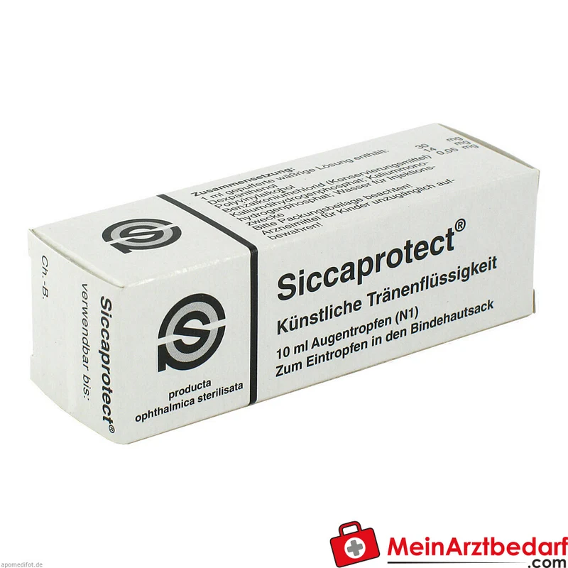 Siccaprotect Dexpanthenol/Polyvinylalkohol Augentropfen 10 ml