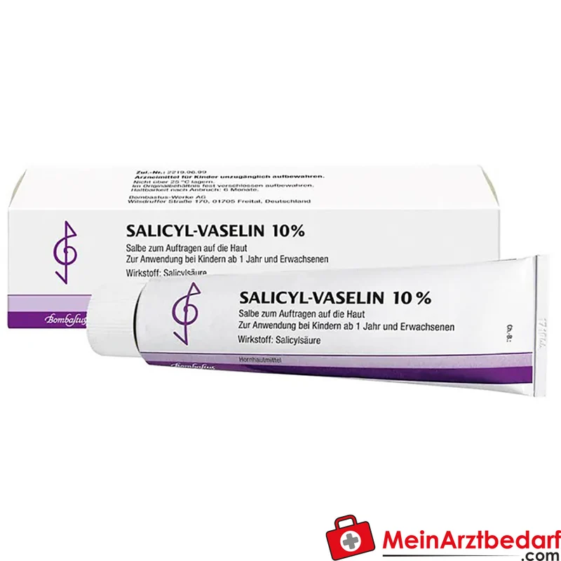 SALICYL-VASELIN Salicylsäure 10% Salbe