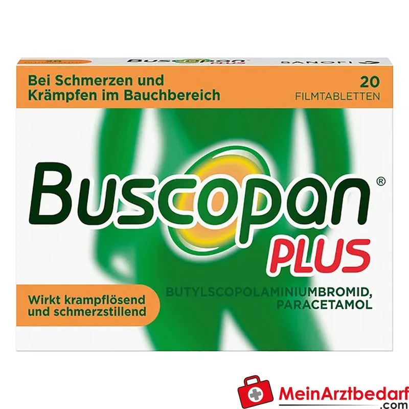 Buscopan plus 10 mg/500 mg Tabletten