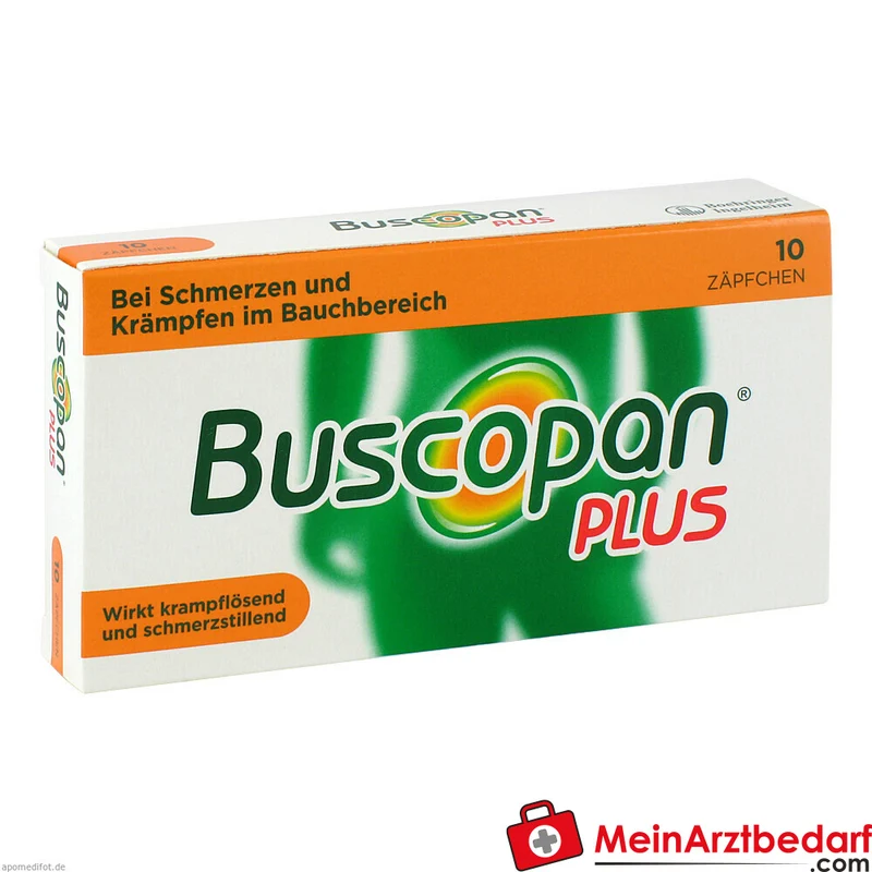 Buscopan plus 10 mg/800 mg Zäpfchen