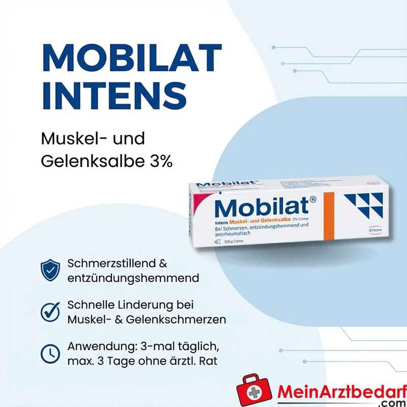 Mobilat Intens Muskel- und Gelenksalbe 3% Salbe