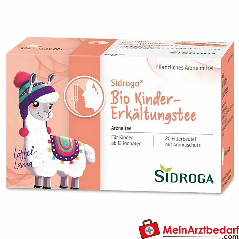 Sidroga Bio Kinder-Erkältungstee Kräutertee Filterbeutel 20 Stück