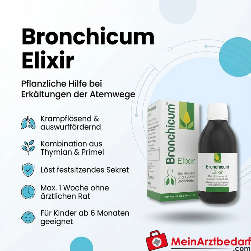 Bronchicum Elixir Thymian & Primel Lösung zum Einnehmen