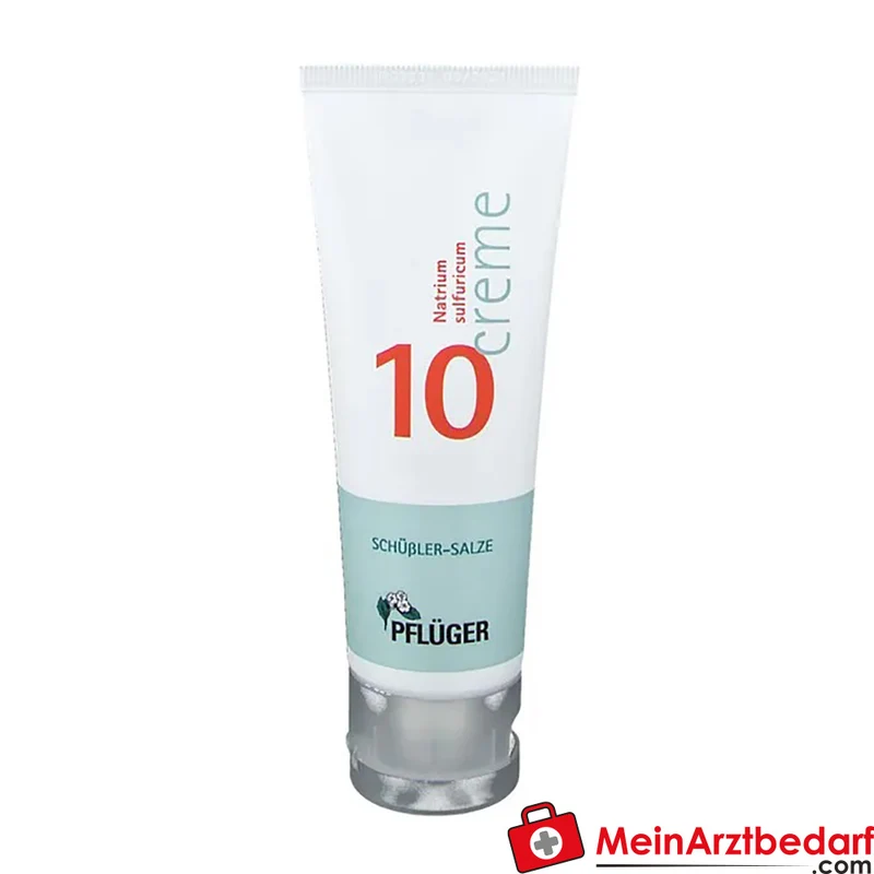 Pflüger Biochemie Creme Nr. 10 Natrium sulfuricum D4 Creme, 75 g