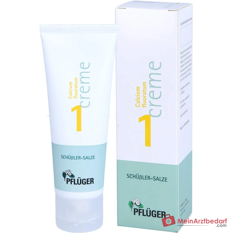 Pflüger Biochemie Pflüger Creme Nr. 1 Calcium fluoratum D4 Creme, 75 g