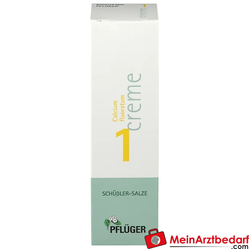 Pflüger Biochemie Pflüger Creme Nr. 1 Calcium fluoratum D4 Creme, 75 g