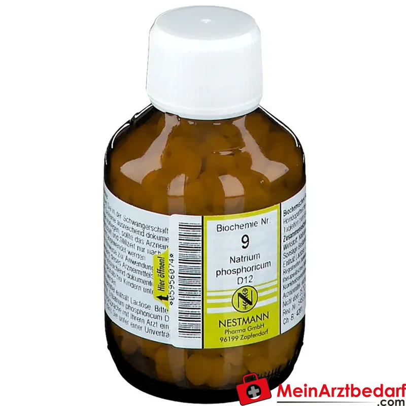Nestmann Biochemisches Funktionsmittel Nr. 9 Natrium phosphoricum D12 Tabletten, 400 St.