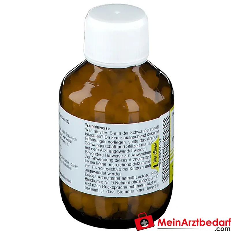 Nestmann Biochemisches Funktionsmittel Nr. 9 Natrium phosphoricum D12 Tabletten, 400 St.
