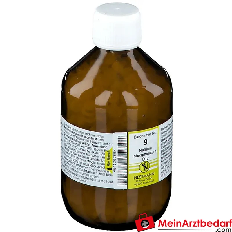 Nestmann Biochemisches Funktionsmittel Nr. 9 Natrium phosphoricum D12 Tabletten, 400 St.