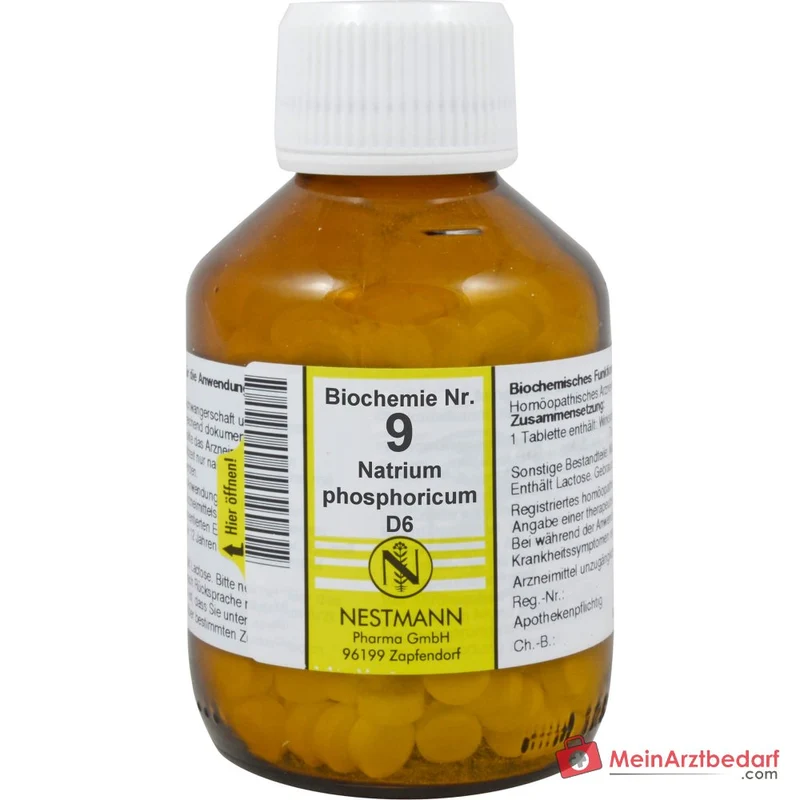 Biochemie 9 Natrium phosphoricum D6 Tabletten 250 mg 100 Stück
