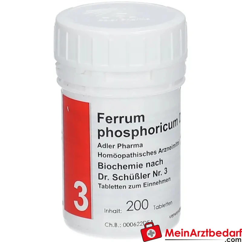 Adler Pharma Ferrum phosphoricum D12 250 mg Tabletten