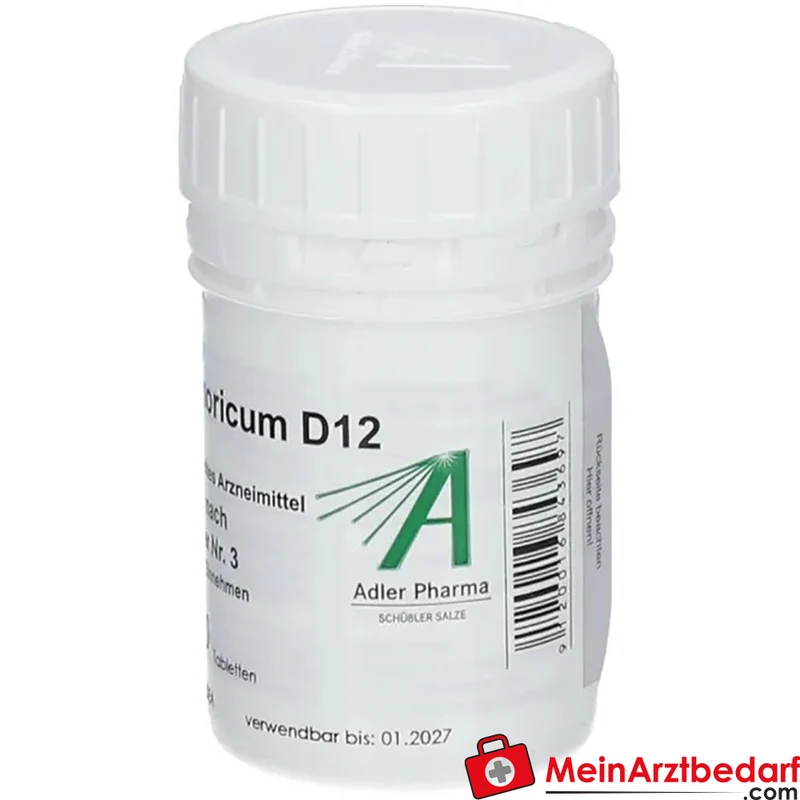 Adler Pharma Ferrum phosphoricum D12 250 mg Tabletten