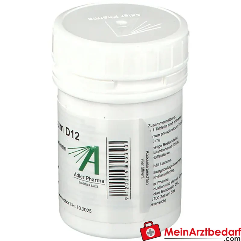 Adler Pharma Ferrum phosphoricum D12 250 mg Tabletten