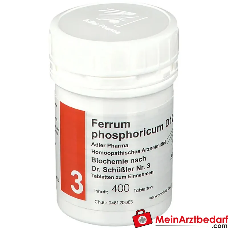 Adler Pharma Ferrum phosphoricum D12 250 mg Tabletten