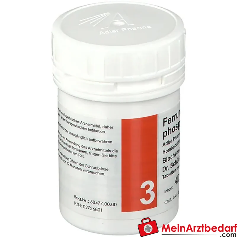 Adler Pharma Ferrum phosphoricum D12 250 mg Tabletten