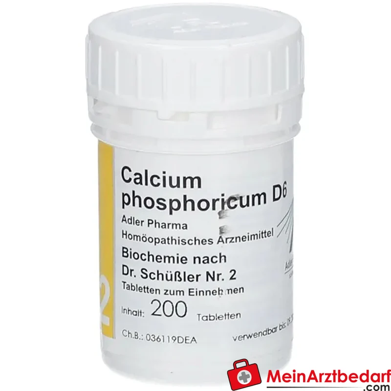 Adler Pharma Calcium phosphoricum D6 250 mg Tabletten Biochemie Nr. 2