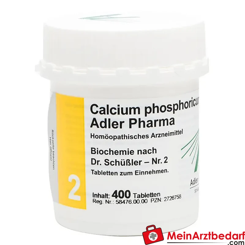 Adler Pharma Calcium phosphoricum D6 250 mg Tabletten Biochemie Nr. 2