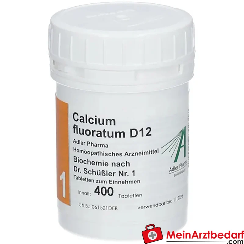 Adler Pharma Calcium fluoratum D12 Tabletten 250 mg
