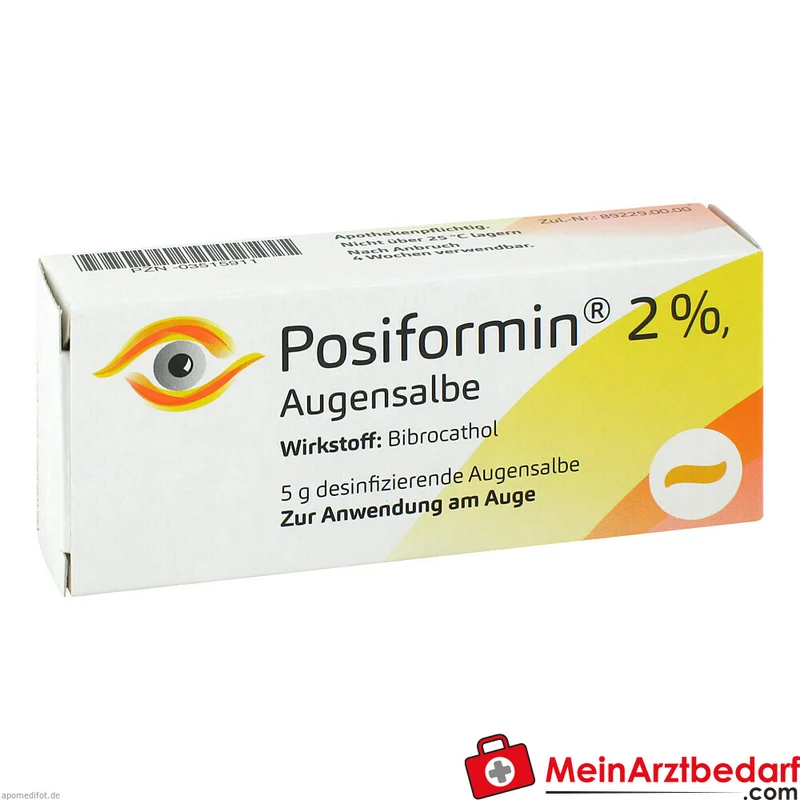 Posiformin 2% Augensalbe Bibrocathol 5 g