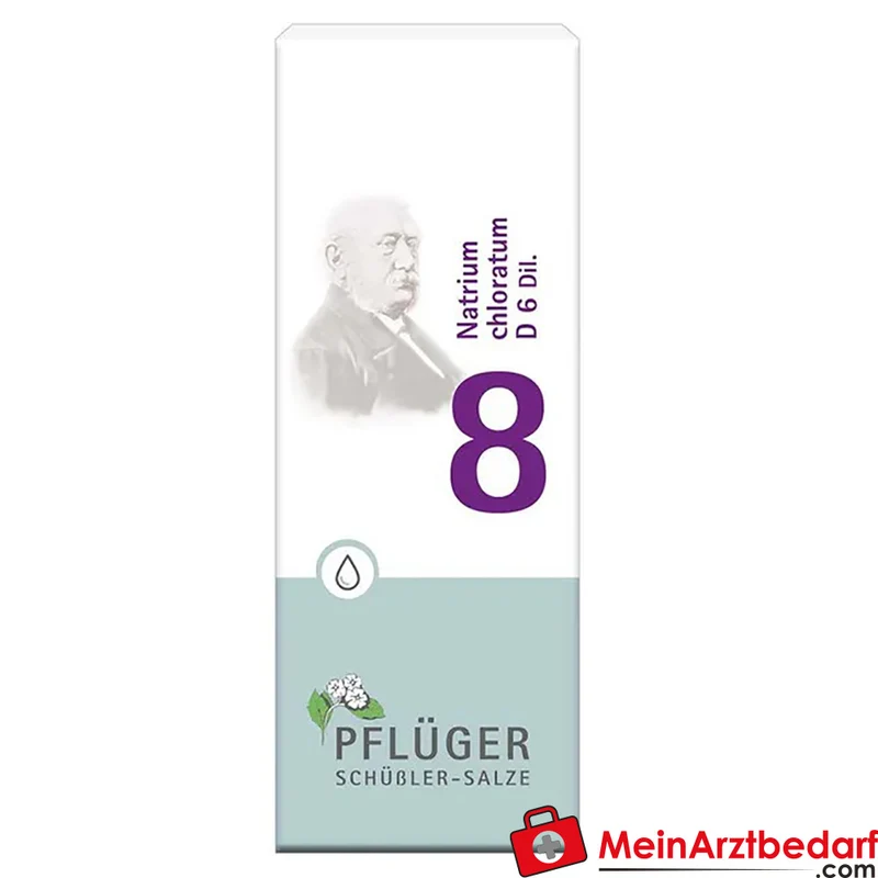 Biochemie Pflüger Nr. 8 Natrium chloratum D6 Tropfen 1000 mg