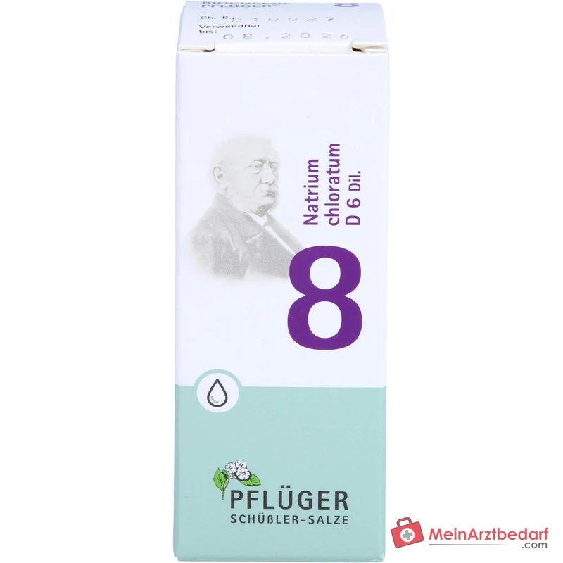 Biochemie Pflüger Nr. 8 Natrium chloratum D6 Tropfen 1000 mg