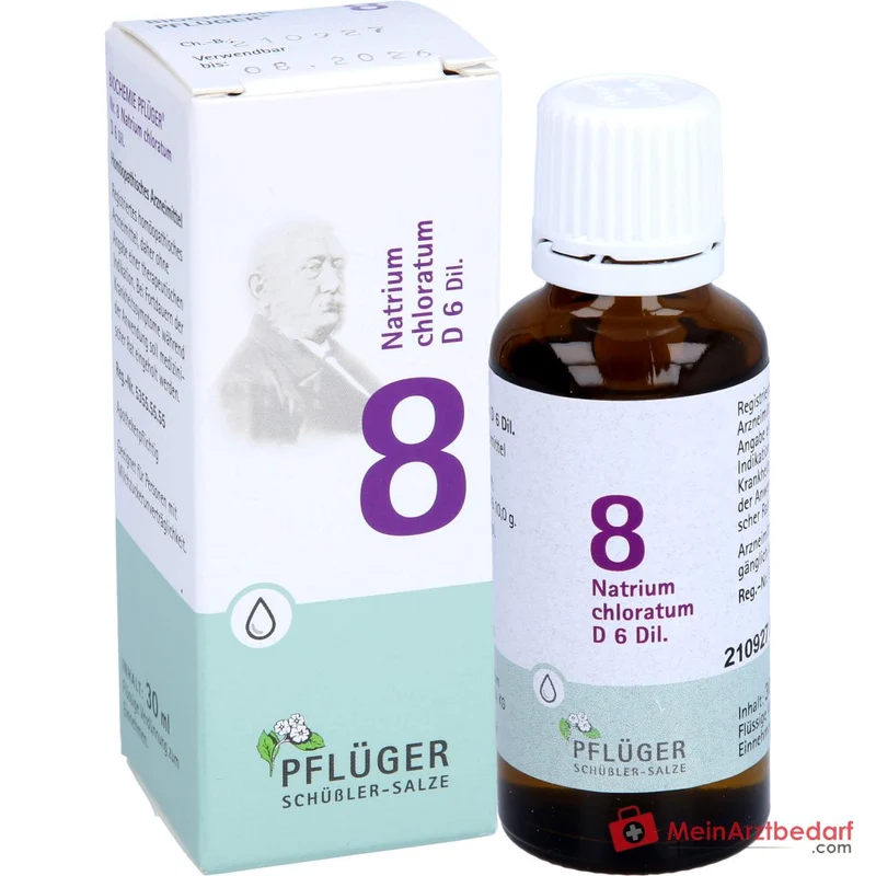 Biochemie Pflüger Nr. 8 Natrium chloratum D6 Tropfen 1000 mg