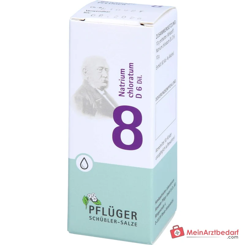 Biochemie Pflüger Nr. 8 Natrium chloratum D6 Tropfen 1000 mg