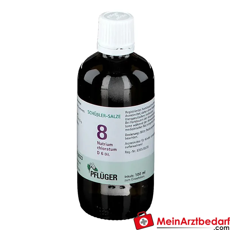 Biochemie Pflüger Nr. 8 Natrium chloratum D6 Tropfen 1000 mg