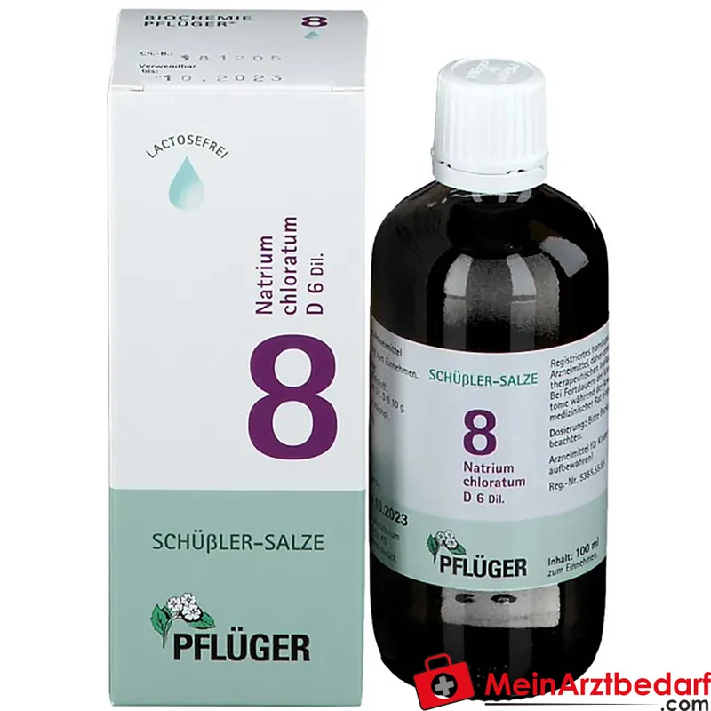 Biochemie Pflüger Nr. 8 Natrium chloratum D6 Tropfen 1000 mg