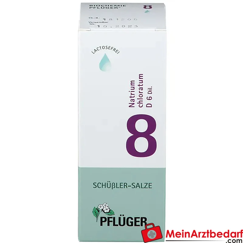 Biochemie Pflüger Nr. 8 Natrium chloratum D6 Tropfen 1000 mg