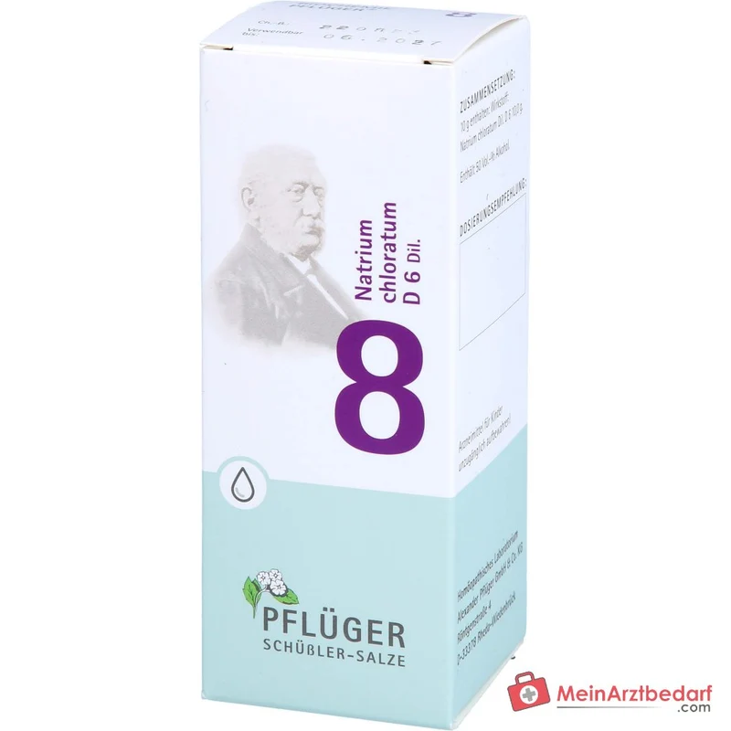 Biochemie Pflüger Nr. 8 Natrium chloratum D6 Tropfen 1000 mg