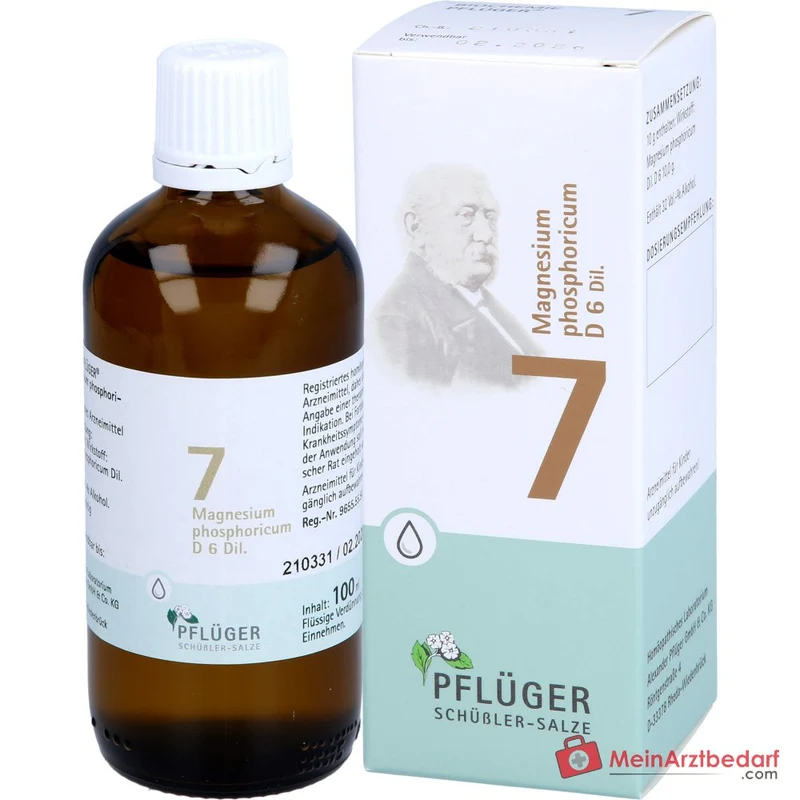 Biochemie Pflüger Nr. 7 Magnesium phosphoricum D6 Tropfen 30 ml