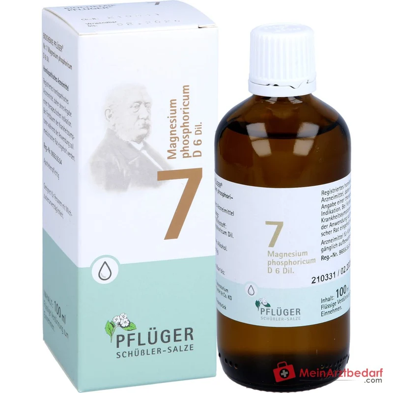 Biochemie Pflüger Nr. 7 Magnesium phosphoricum D6 Tropfen 30 ml