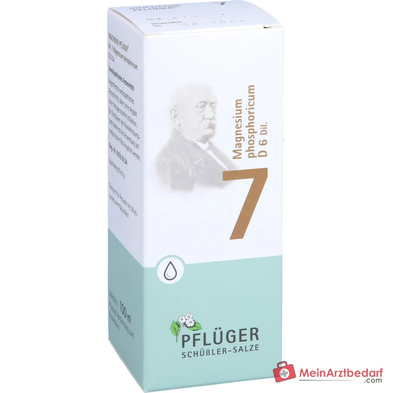 Biochemie Pflüger Nr. 7 Magnesium phosphoricum D6 Tropfen 30 ml