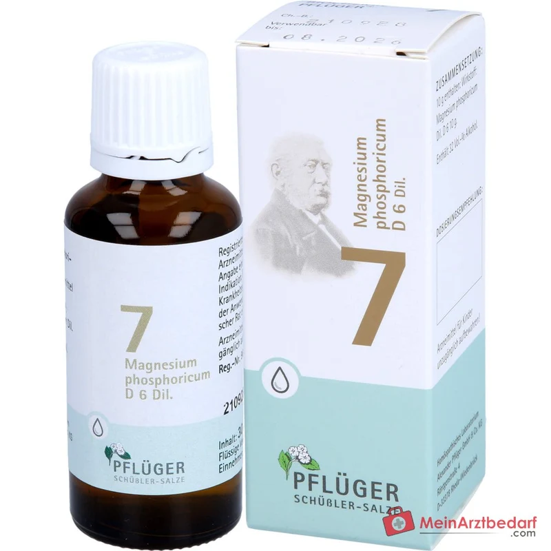 Biochemie Pflüger Nr. 7 Magnesium phosphoricum D6 Tropfen 30 ml