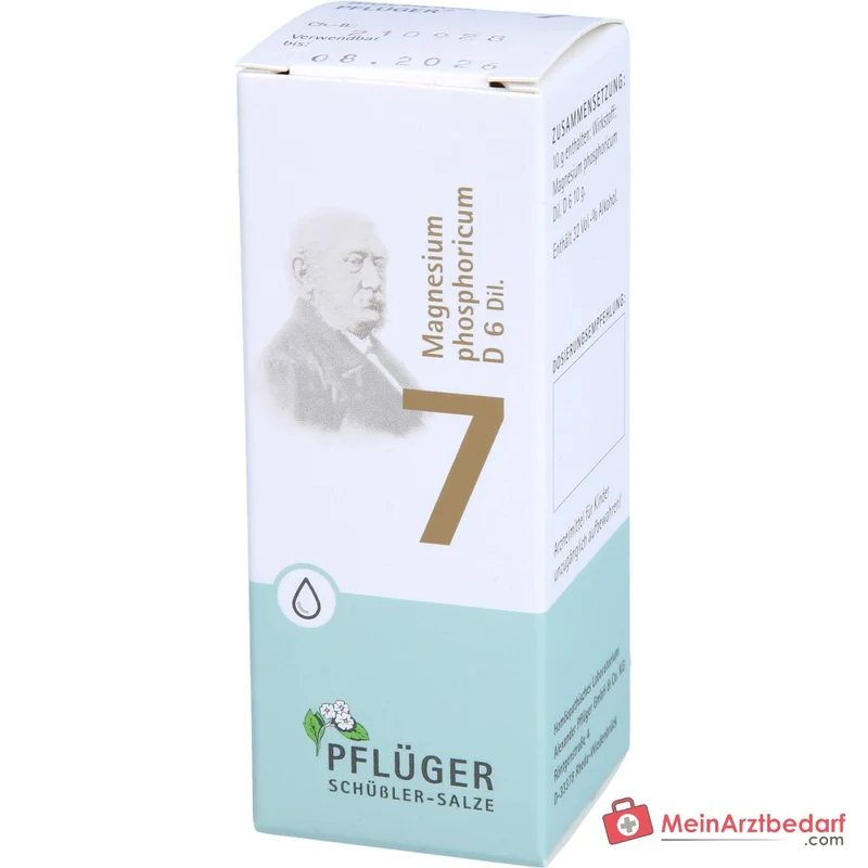 Biochemie Pflüger Nr. 7 Magnesium phosphoricum D6 Tropfen 30 ml