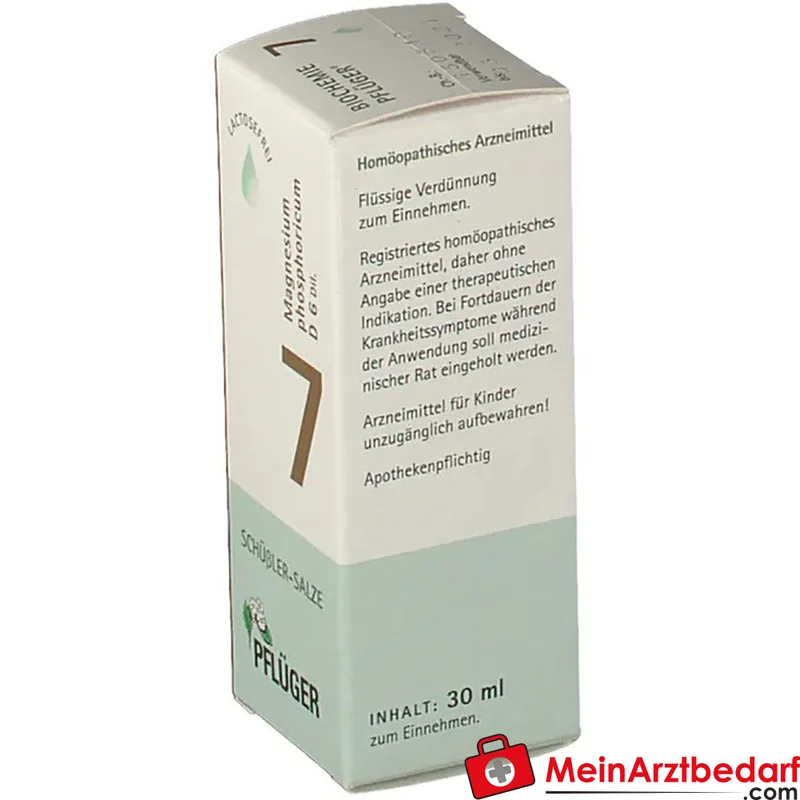 Biochemie Pflüger Nr. 7 Magnesium phosphoricum D6 Tropfen 30 ml