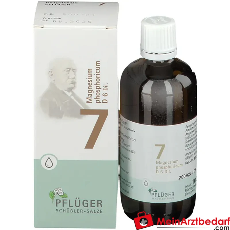 Biochemie Pflüger Nr. 7 Magnesium phosphoricum D6 Tropfen 30 ml