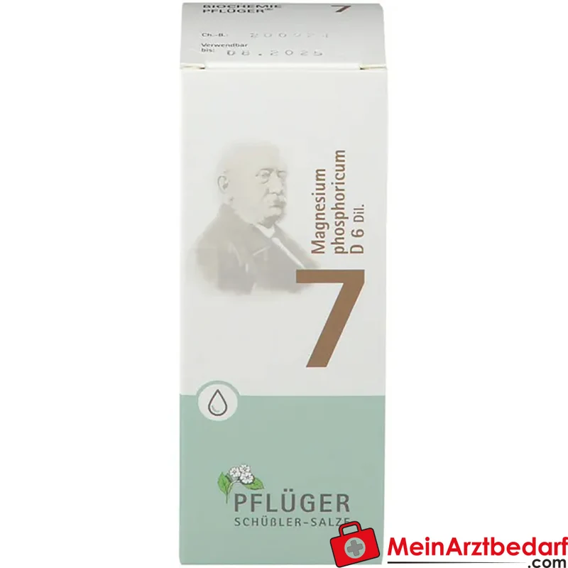 Biochemie Pflüger Nr. 7 Magnesium phosphoricum D6 Tropfen 30 ml