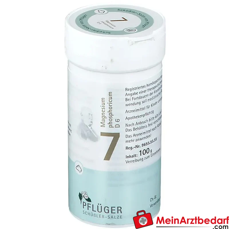 Pflügler Biochemie Nr. 7 Magnesium phosphoricum D6 Pulver 100 g