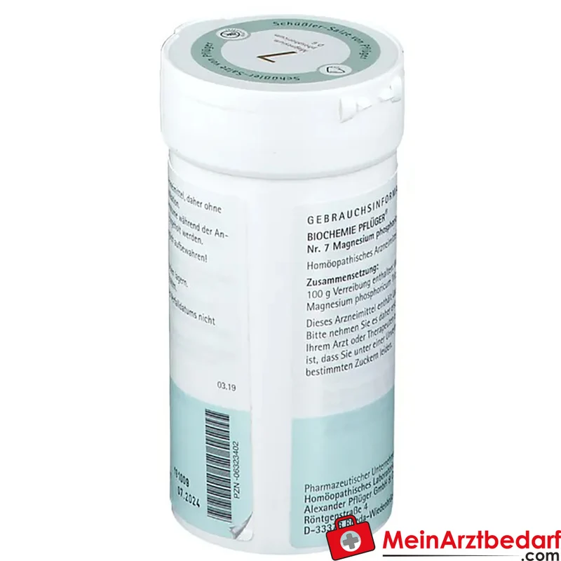 Pflügler Biochemie Nr. 7 Magnesium phosphoricum D6 Pulver 100 g